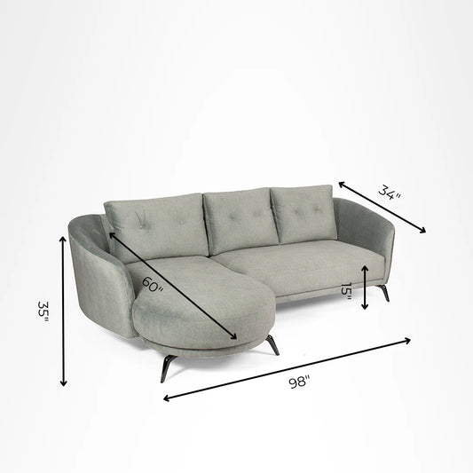 Envision 3 seater Sectional Sofa for Living Room