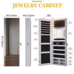 Haipur Jewelry Armoire - Wooden Bazar