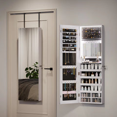 Haipur Jewelry Armoire - Wooden Bazar