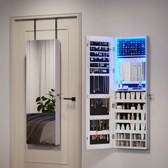 Haipur Jewelry Armoire - Wooden Bazar