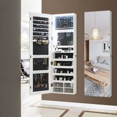 Haipur Jewelry Armoire - Wooden Bazar