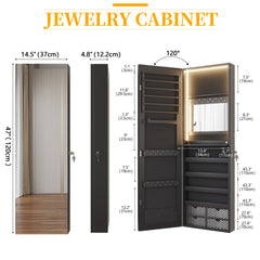 Haipur Jewelry Armoire - Wooden Bazar