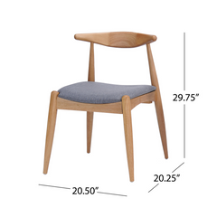 Aubray Solid Wood Dining Set