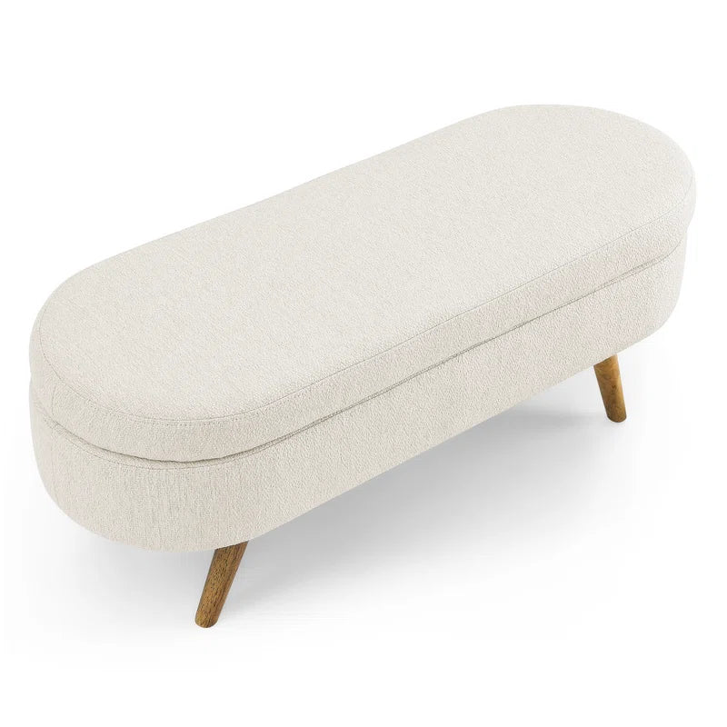 Shilakan 1 Linen Upholstered Storage Bench Entryway Bench Bedroom Bench Upholstered Bench