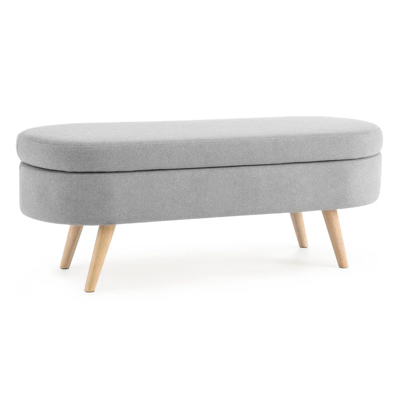 Shilakan 1 Linen Upholstered Storage Bench Entryway Bench Bedroom Bench Upholstered Bench