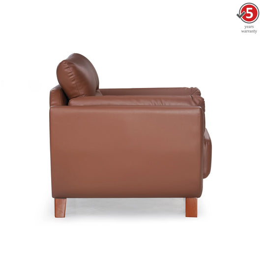 100% Leather Sofa In different seater style - Wooden Bazar