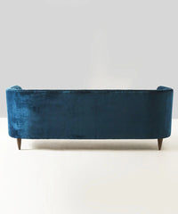 Gorgeous 3 Seater Bloom Chesterfield Sofa In Peacock Color