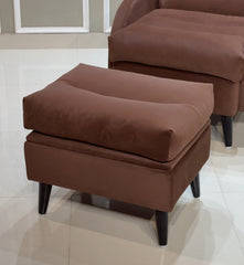 Adjustable Accent Lounge Recliner Chair with Storage Ottoman
