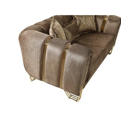 2 - Piece Velvet Living Room Set Luxury Sofa Set