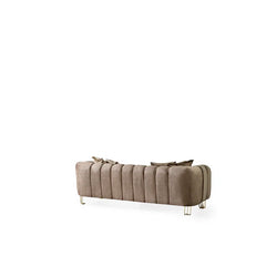 2 - Piece Velvet Living Room Set Luxury Sofa Set