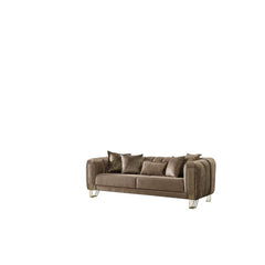 2 - Piece Velvet Living Room Set Luxury Sofa Set