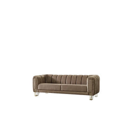 2 - Piece Velvet Living Room Set Luxury Sofa Set
