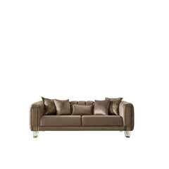 2 - Piece Velvet Living Room Set Luxury Sofa Set