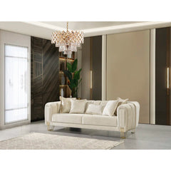 2 - Piece Velvet Living Room Set Luxury Sofa Set