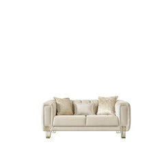 2 - Piece Velvet Living Room Set Luxury Sofa Set
