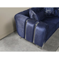 2 - Piece Velvet Living Room Set Luxury Sofa Set