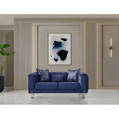 2 - Piece Velvet Living Room Set Luxury Sofa Set