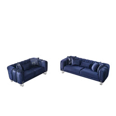 2 - Piece Velvet Living Room Set Luxury Sofa Set