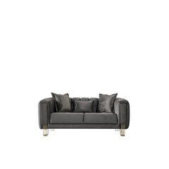 2 - Piece Velvet Living Room Set Luxury Sofa Set