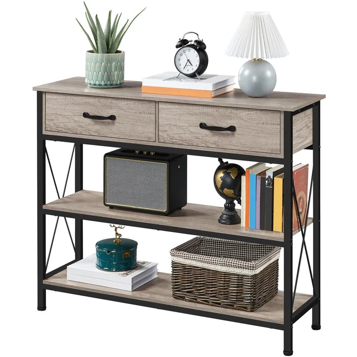 3-Layer Console Table - Wooden Bazar