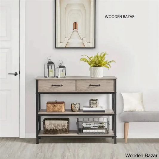 Wood Console Table - Console Table