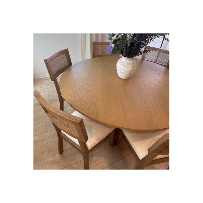 Fiammetta Natural Oak Dining Set