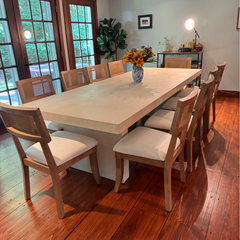 Fiammetta Natural Oak Dining Set