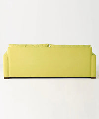 Elegant Three Seater Comfortable Sofa in Lime Color - Wooden Bazar