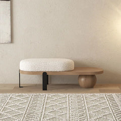 Nazlin Solid wood Bench - Wooden Bazar