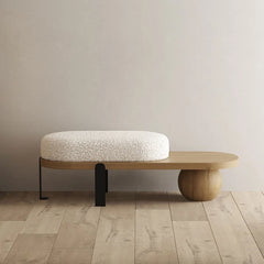 Nazlin Solid wood Bench - Wooden Bazar