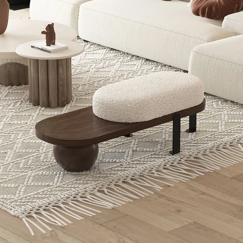 Nazlin Solid wood Bench - Wooden Bazar