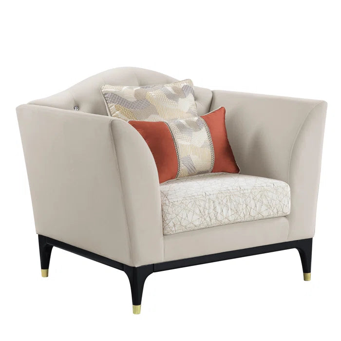 3 - Piece Velvet Living Room Set luxury sofa set
