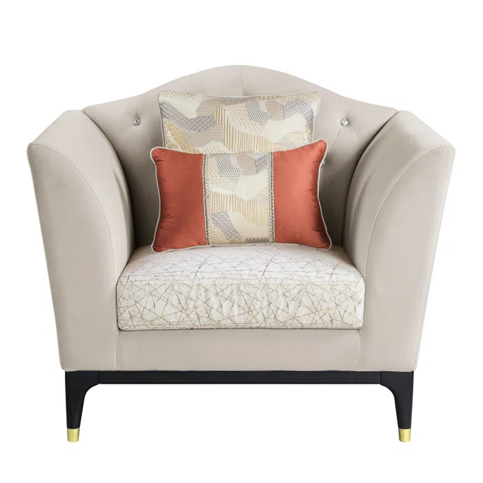 3 - Piece Velvet Living Room Set luxury sofa set