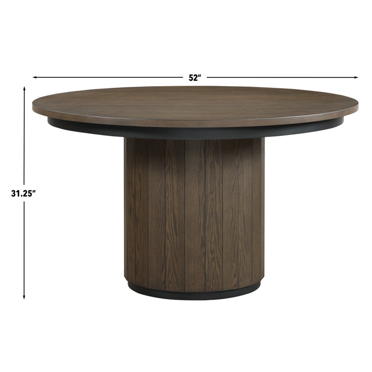 Lixy 4-Piece Modern Dining Set – Round Table