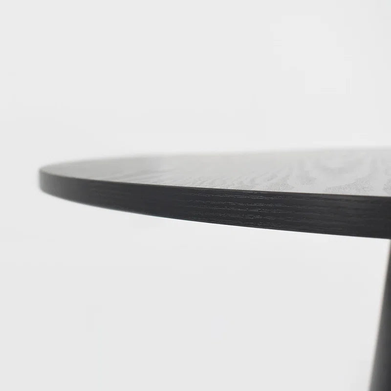 Tivick Round Pedestal Dining Table - Wooden Bazar