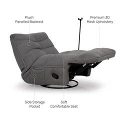 New Recliner sofa With Rocker and USB Charging
