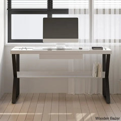 This Computer Desk in the room with its astounshing design making it the ideal accent for any home office or corporate setting, it can fit any place.