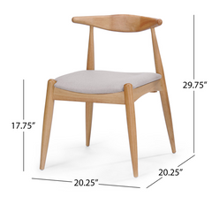 Aubray Solid Wood Dining Set