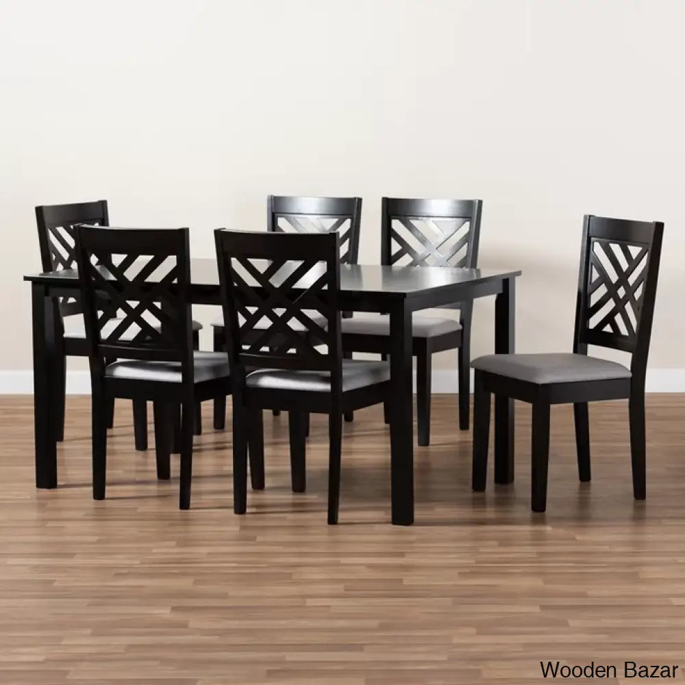 6 Seater Dining Table Set