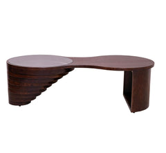 Helical Coffee & Center Table with 100% Natural Teak Wood