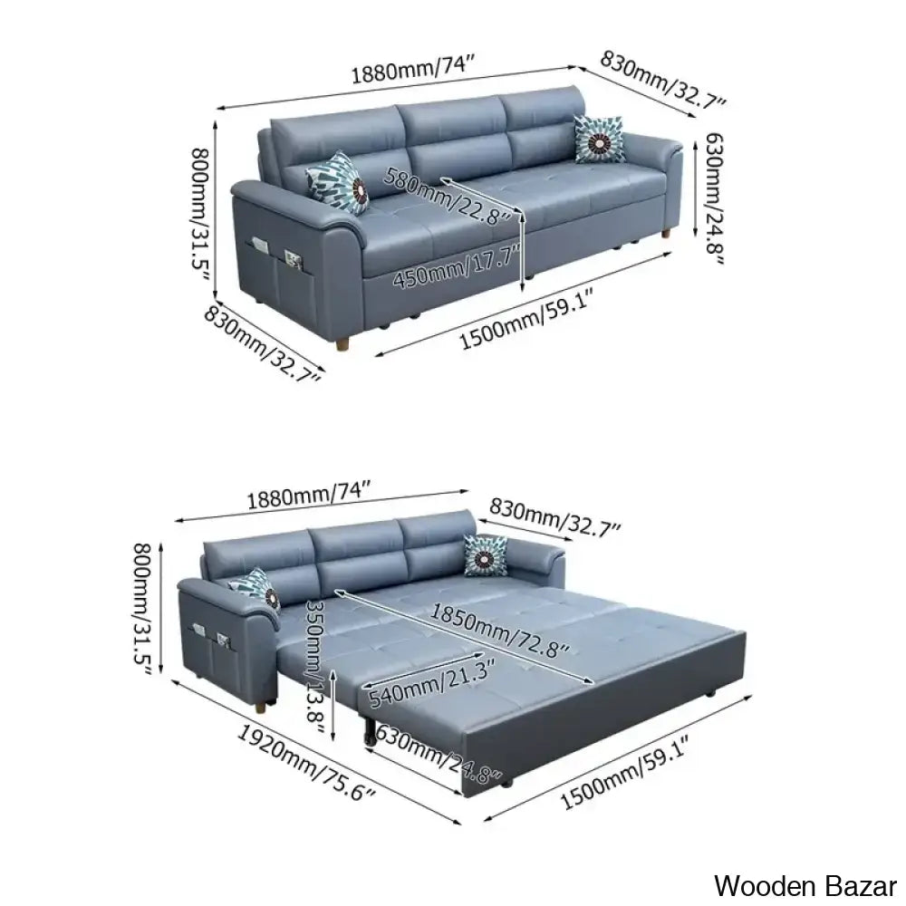 Luxury Sofa cum bed-18