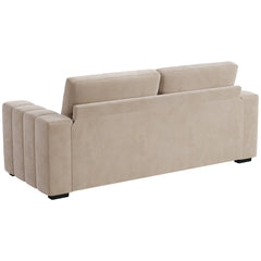 Hikky Deep Seat 2 Seater Sofa with Wooden Frame - Wooden Bazar