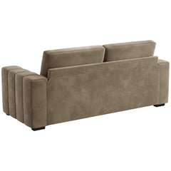Hikky Deep Seat 2 Seater Sofa with Wooden Frame - Wooden Bazar