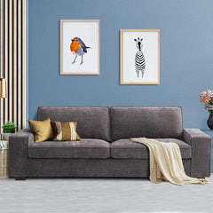 Luxury Modern Upholstered Sofa For Living Room, Couches With Solid Wood Frame