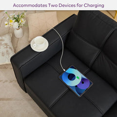 Sinsix Modern 3 Seater Sofa - Wooden Bazar