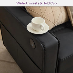 Sinsix Modern 3 Seater Sofa - Wooden Bazar