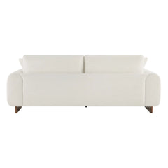 Jackison Upholstered Sofa With Wood Legs - Wooden Bazar
