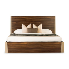 Karleson Best King/Queen Size Storage Bed in two Tone Finish