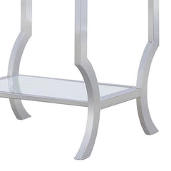 Waverlye Place Glass Top End Table