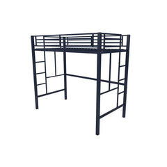 Nevvy Twin Metal Platform Loft Bed - Wooden bazar